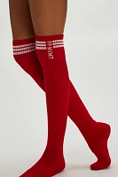 Race Pace Stripe Scrunch Socks