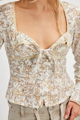 Call Me Baby Long-Sleeve Blouse