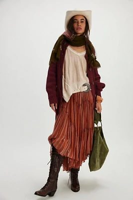 FP One Ember Printed Midi Skirt
