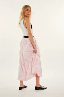 For Love & Lemons Nicolette Midi Skirt