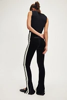 Norma Kamali Side Stripe Spat Leggings