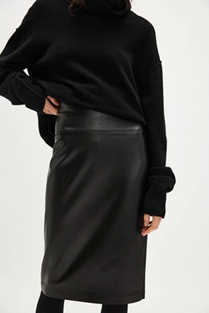 Norma Kamali Straight Skirt