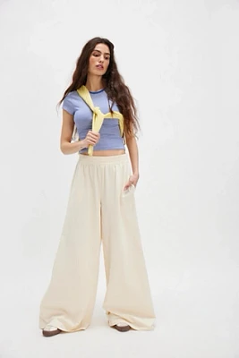 Norma Kamali Boyfriend Terry Elephant Pants