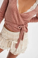 Sugar Plum Wrap Cardi