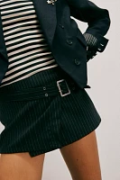 Phoebe Pinstripe Mini Skort