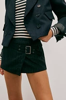 Phoebe Pinstripe Mini Skort