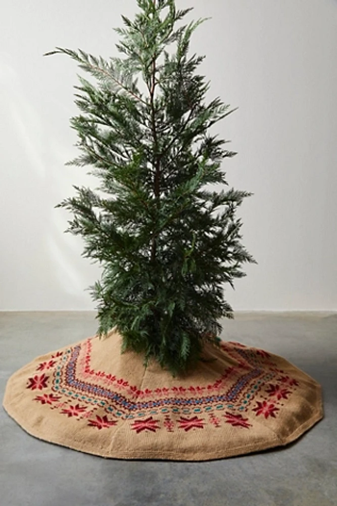 Snowflake Tree Skirt