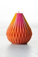 Origami Pear Lantern Candle