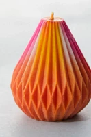 Origami Pear Lantern Candle