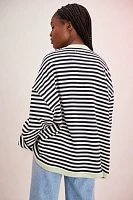 Classic Striped Cardigan