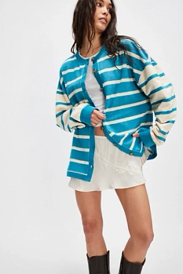 Classic Striped Cardigan