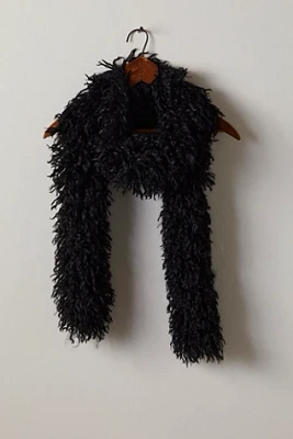 Anna Sui Curly Long Scarf