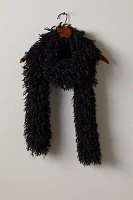 Anna Sui Curly Long Scarf