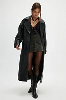 After Party Suede Mini Skirt
