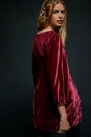 Farrier Velvet Mini Dress