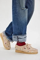 Clarks Interest Flowers Wallabee Boots