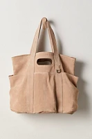 Suede Caravan Tote