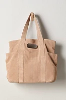 Suede Caravan Tote