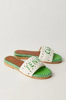 Tennis Club Slide Sandals