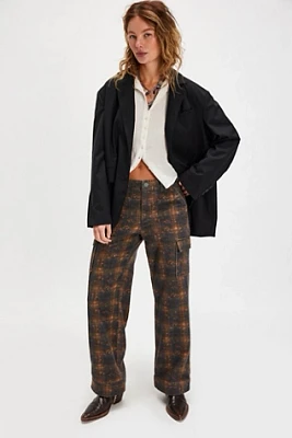 Nu Vintage Plaid Cargo Pants