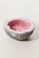 Jumbo Crystal Geode Candle