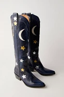 Starry Night Western Boots