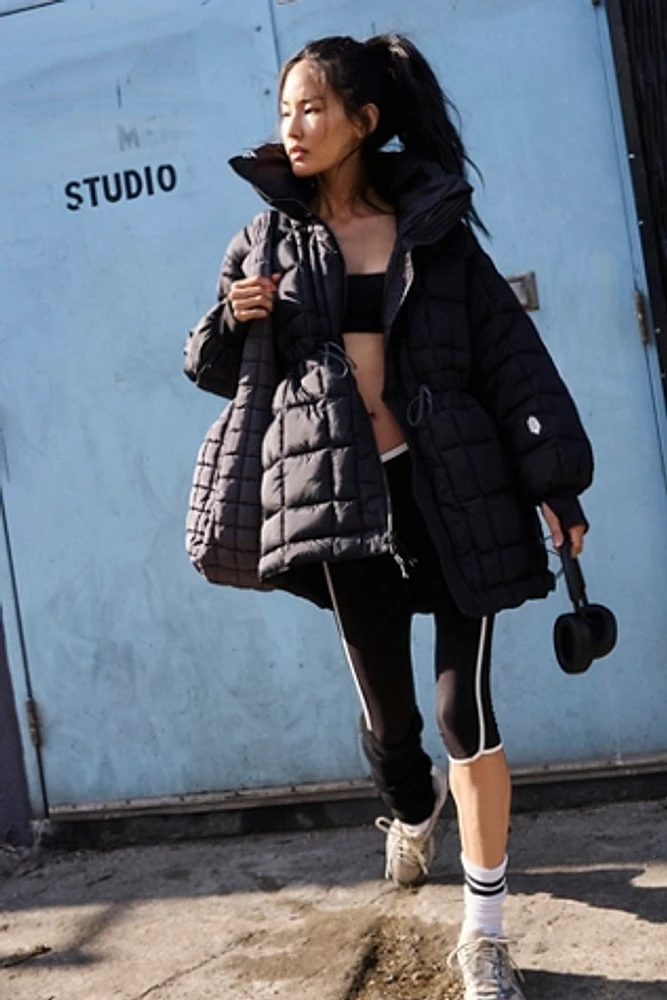 Like A Dream Long Reversible Puffer Jacket