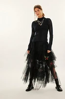 Nigel Preston Milan Lace Skirt