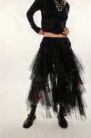 Nigel Preston Milan Lace Skirt