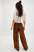 Nigel Preston Hepburn Suede Pants