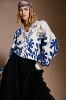 Printed Floral Cardi