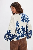 Printed Floral Cardi