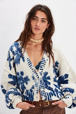 Printed Floral Cardi
