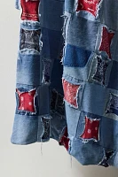 FP x Tricia Fix Denim Patchwork Blanket