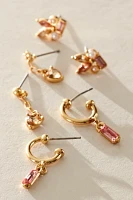 Aubree Gold Plated Earring Set