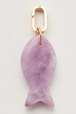Stone Fish Bag Charm