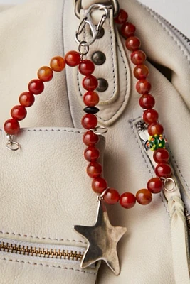 Beaded Necklace Bag Charm