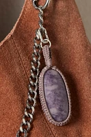 Wrapped Stone Bag Charm