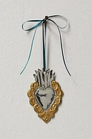 Two Toned Sacred Heart Wall Hanging