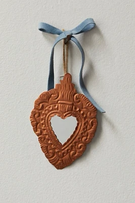 Copper Sacred Heart Wall Hanging