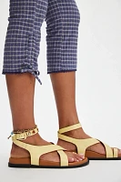 Anya Criss-Cross Footbed Sandals