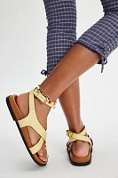 Anya Criss-Cross Footbed Sandals