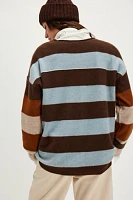 Addie Stripe Cashmere Pullover