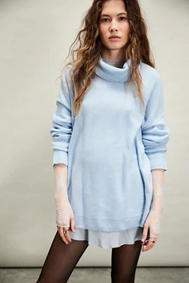 Addie Cashmere Turtleneck Sweater