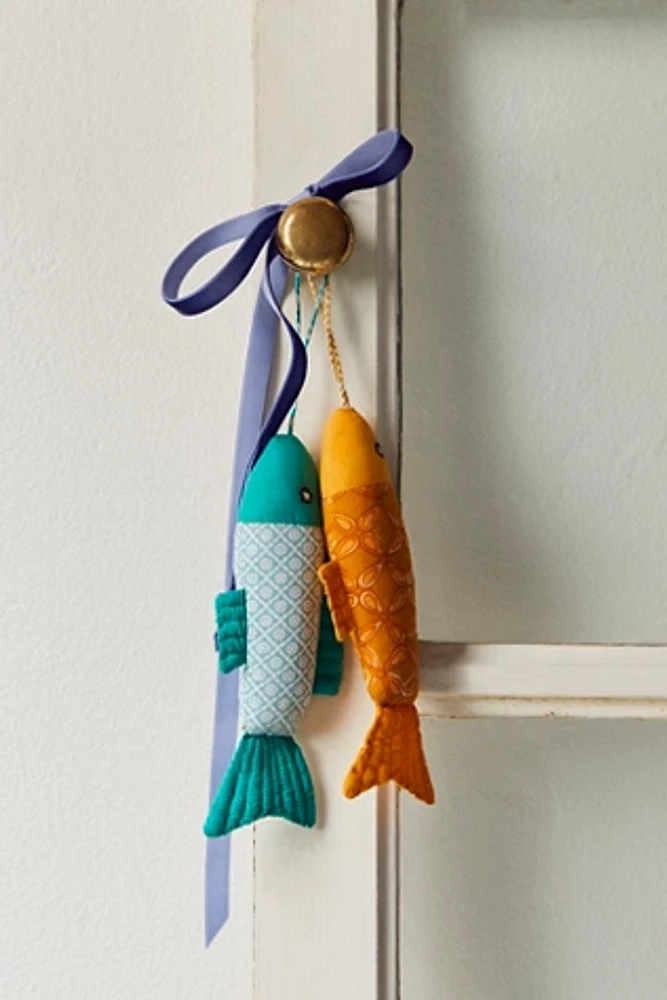 Recycled Fish Ornament