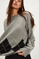 Addie Argyle Cashmere Pullover