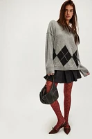 Addie Argyle Cashmere Pullover