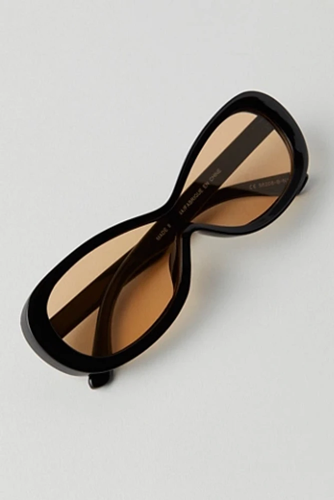 Radio Silence Oval Sunglasses