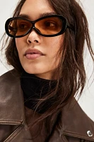 Radio Silence Oval Sunglasses