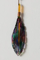 Handblown Glass Feather